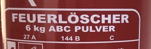 ABC Feuerlöscher - Alle Infos zu Pulverfeuerlöschern