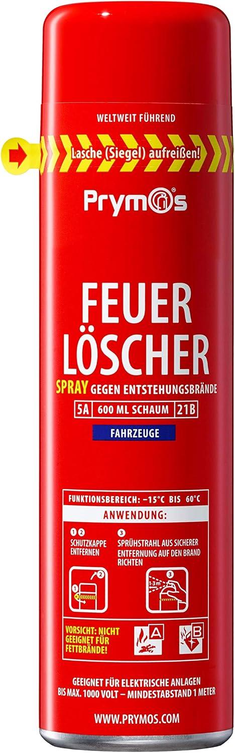 Prymos Feuerlöscher-Spray Fahrzeuge