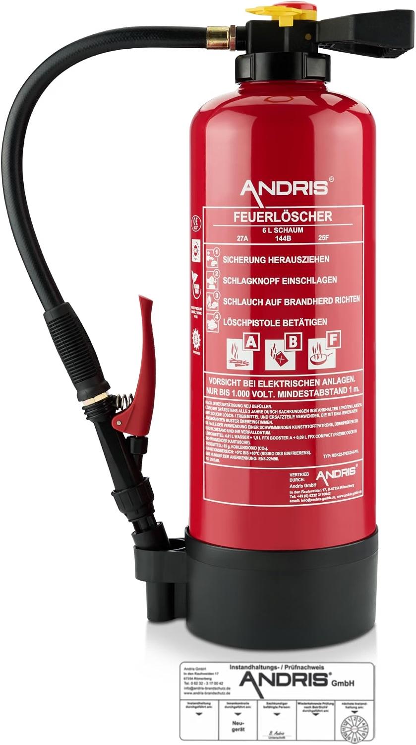 Andris Aufladelöscher Schaum