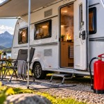 Brandschutz im Wohnwagen und Wohnmobil